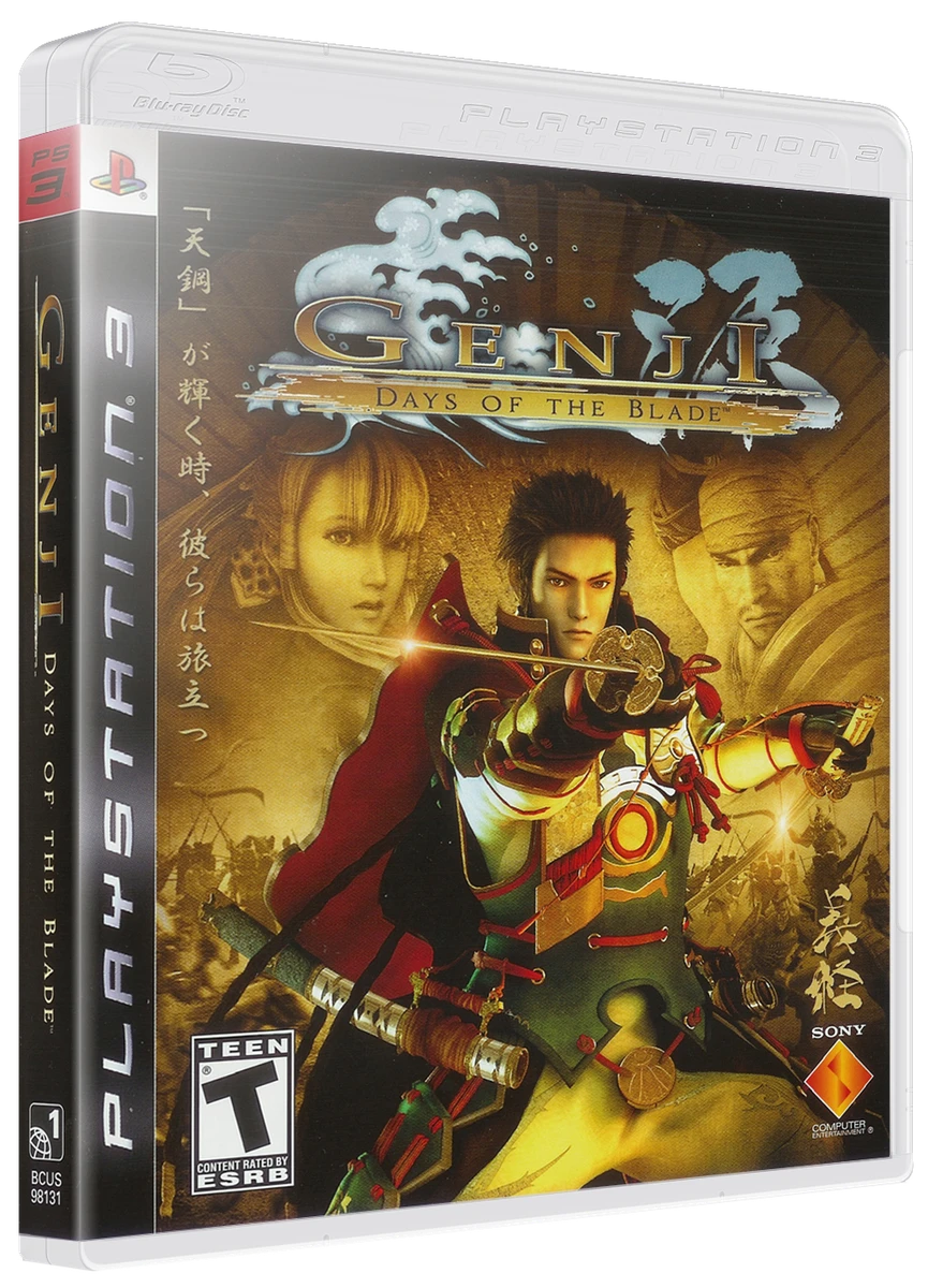 Genji Days of the Blade box art