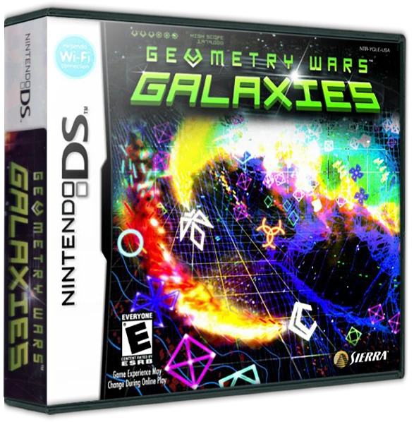 Geometry Wars Galaxies box art