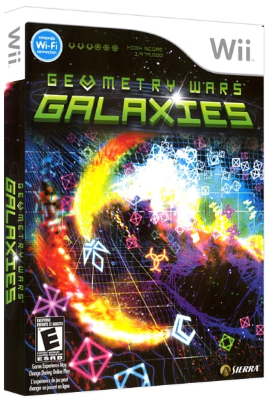 Geometry Wars: Galaxies box art