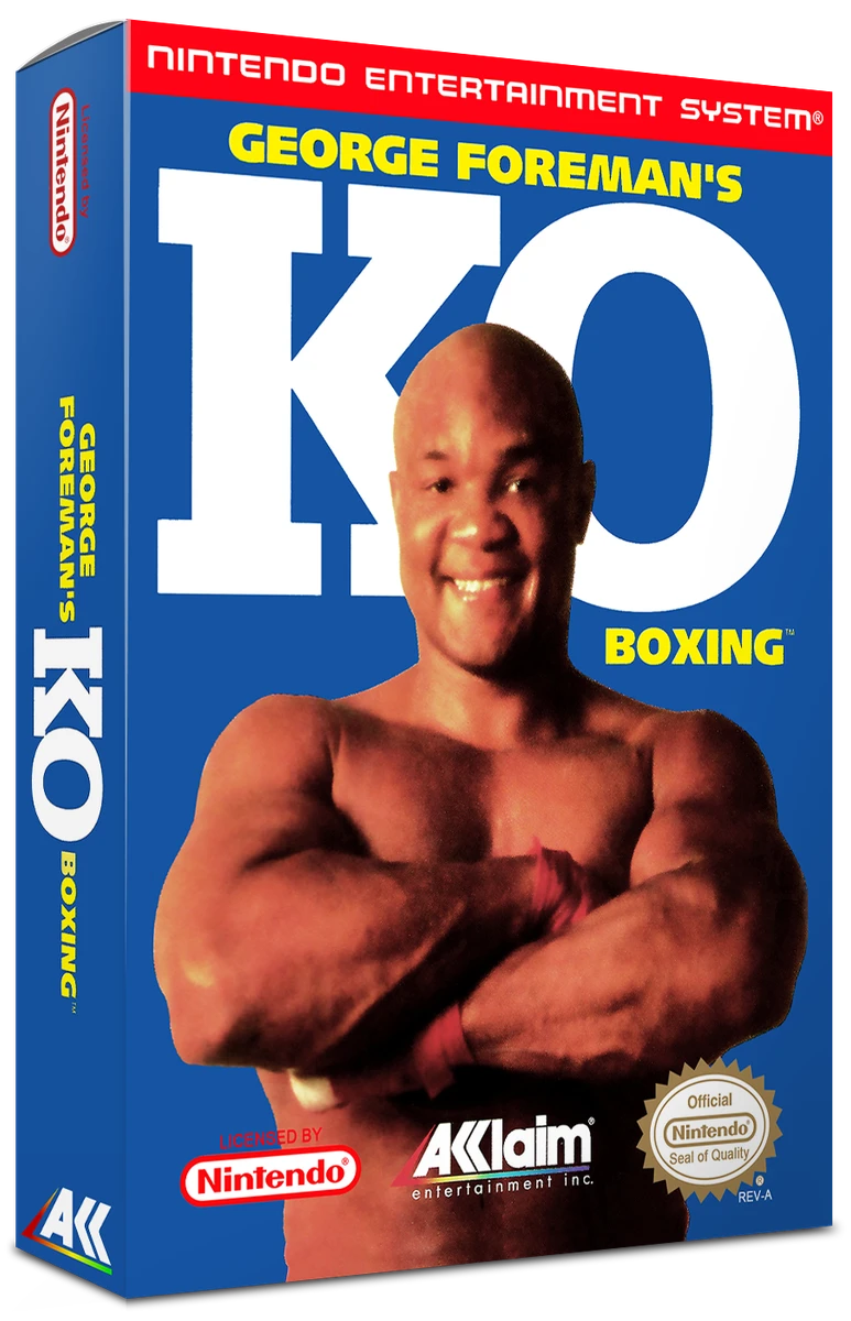 George Foreman's KO Boxing box art