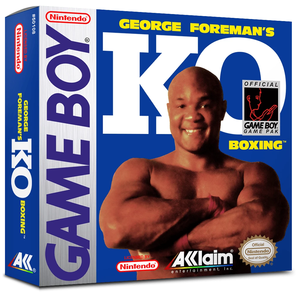 George Foreman's KO Boxing box art