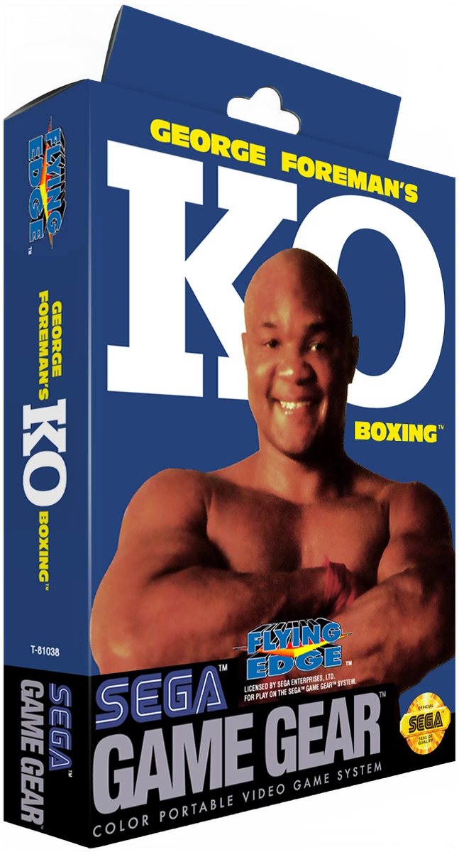 George Foreman's KO Boxing box art