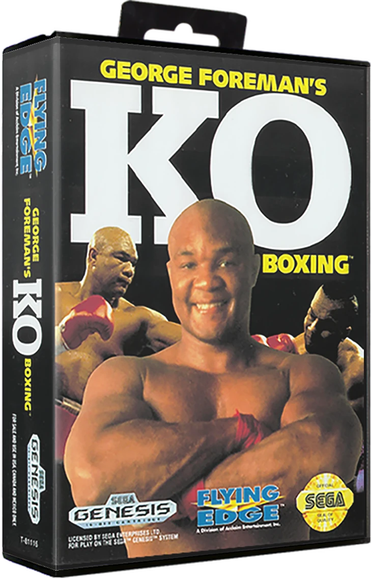 George Foreman's KO Boxing box art