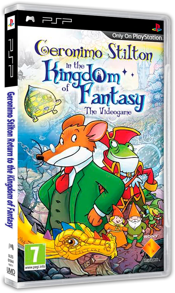 Geronimo Stilton in the Kingdom of Fantasy box art