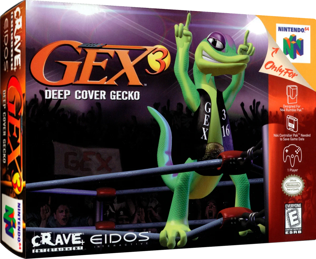 Gex 3: Deep Cover Gecko box art