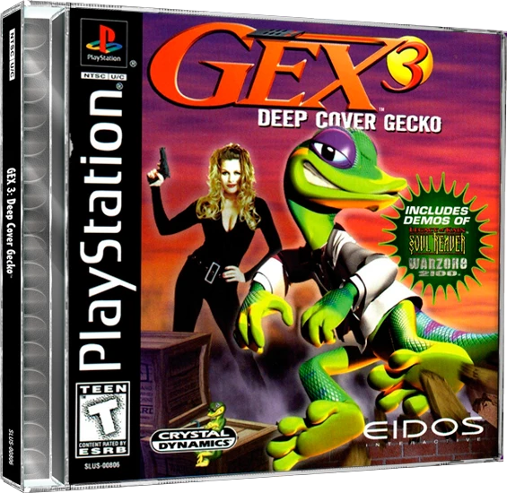Gex 3: Deep Cover Gecko box art