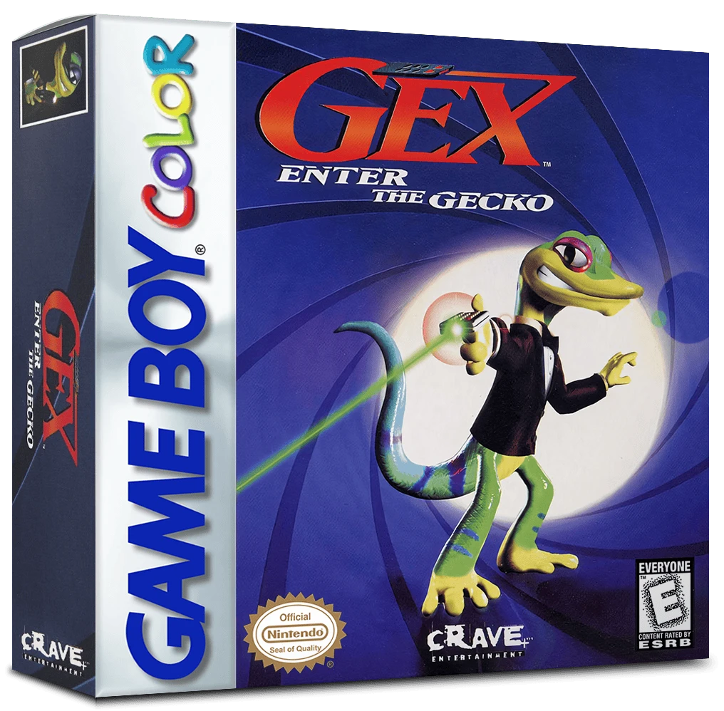 Gex Enter The Gecko box art
