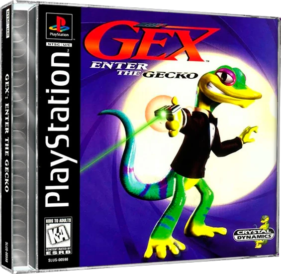 Gex Enter the Gecko box art