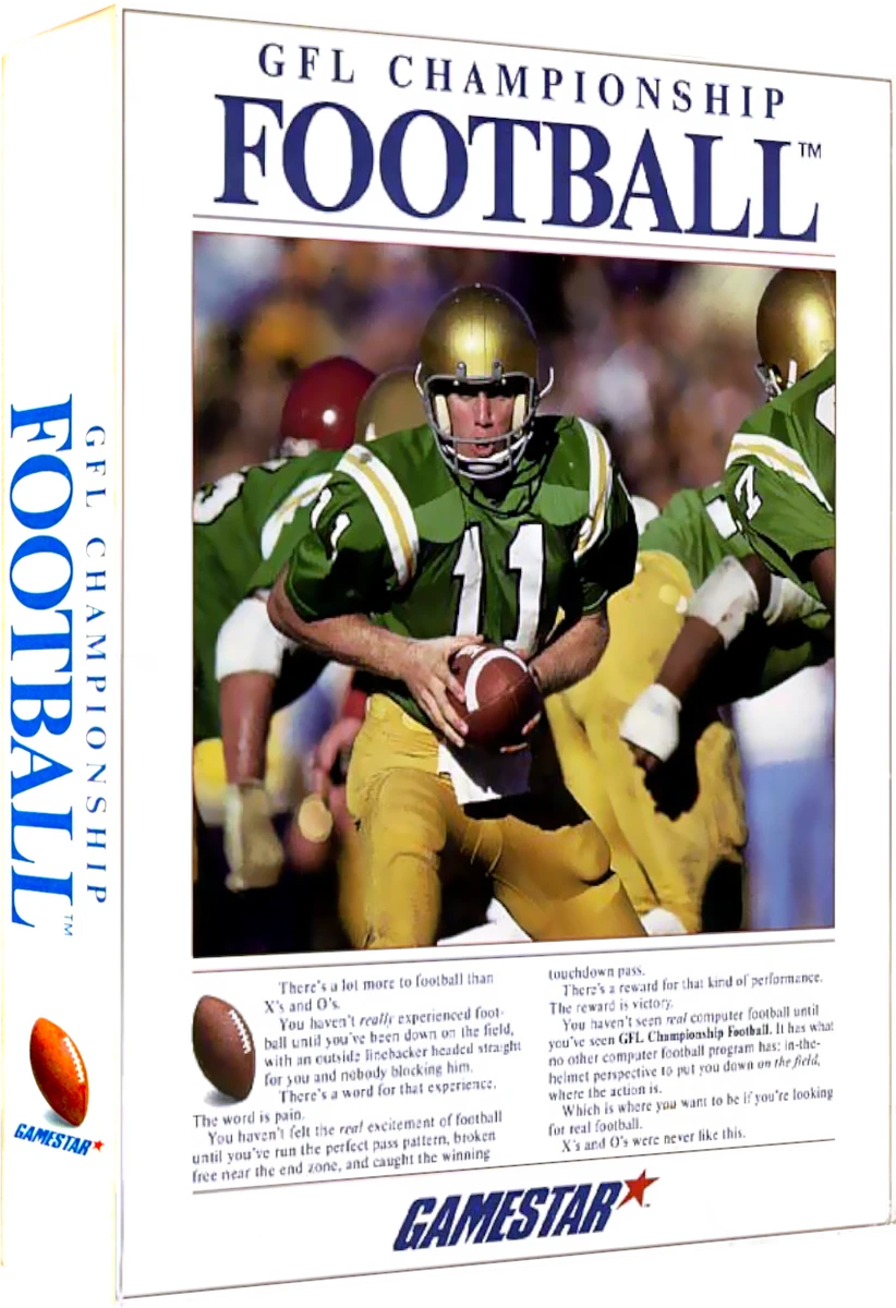 GFL Championship Football box art