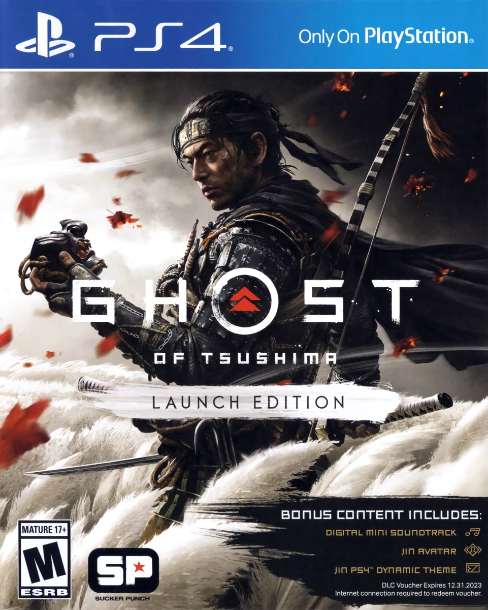 Ghost of Tsushima [Launch Edition] box art