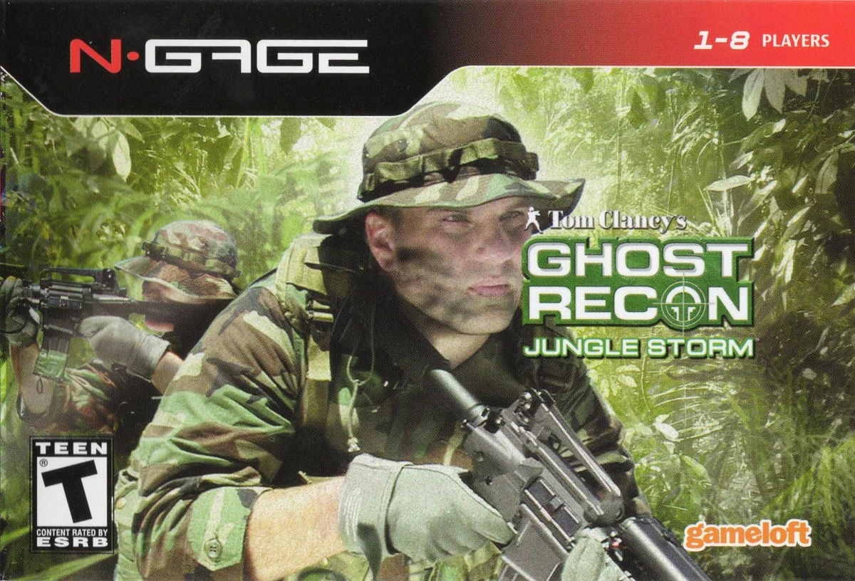Ghost Recon: Jungle Storm box art