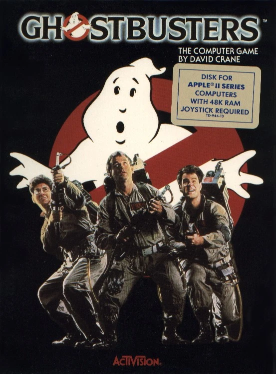 Ghostbusters box art