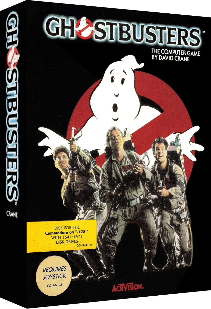 Ghostbusters box art