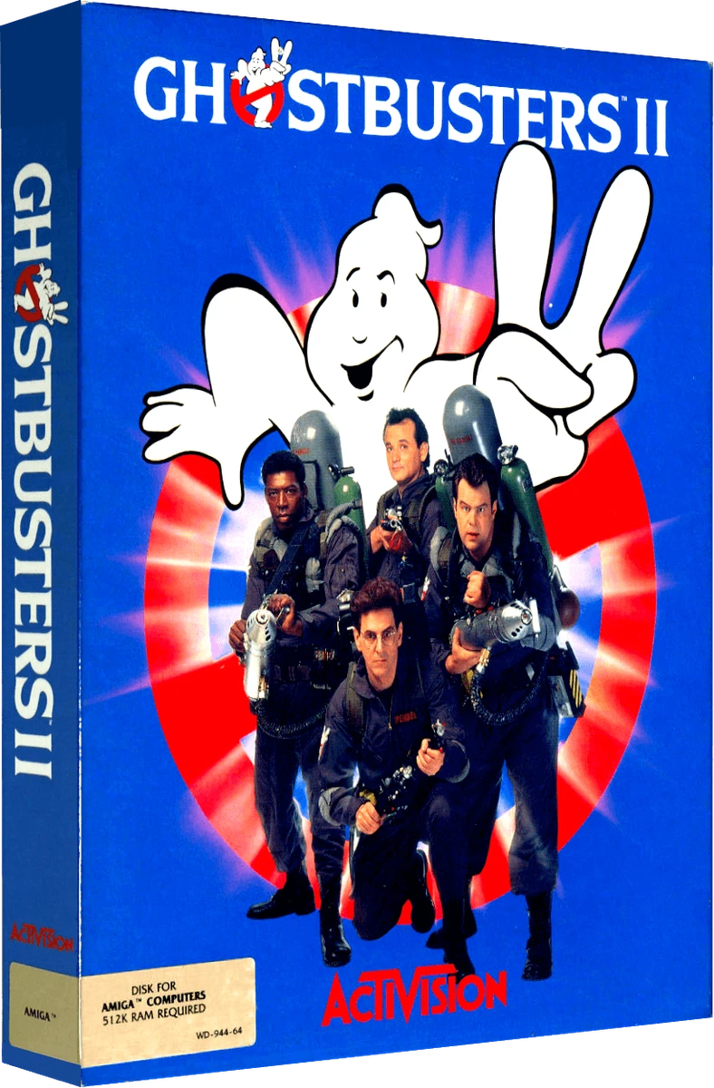 Ghostbusters II box art