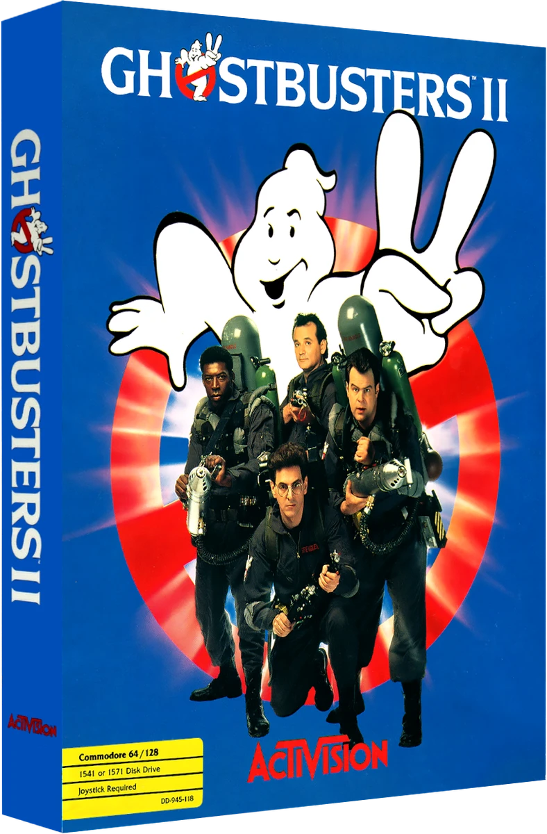 Ghostbusters II box art