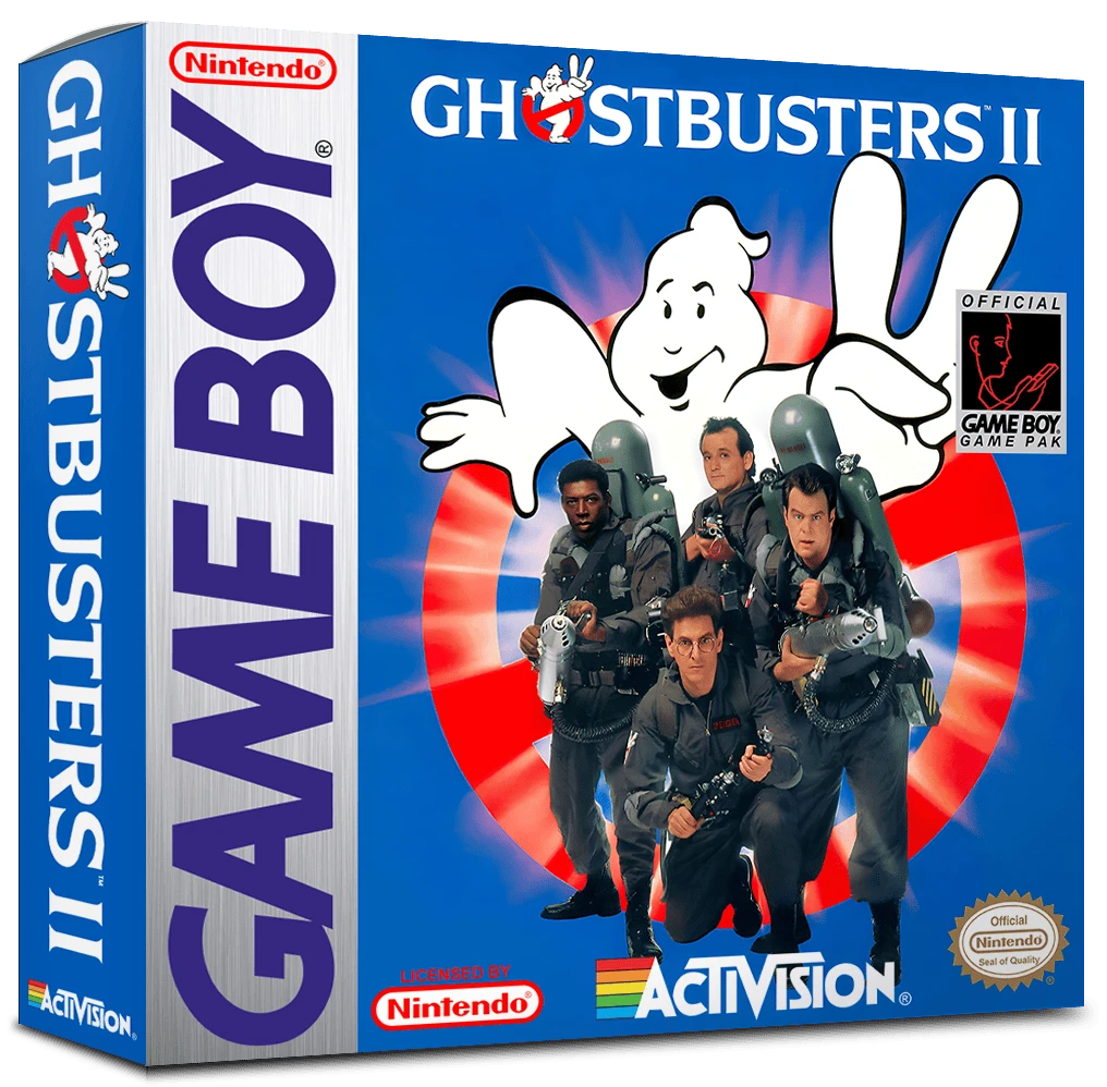 Ghostbusters II box art