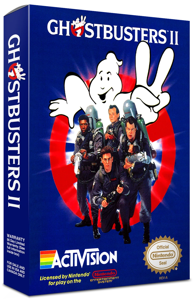 Ghostbusters II box art
