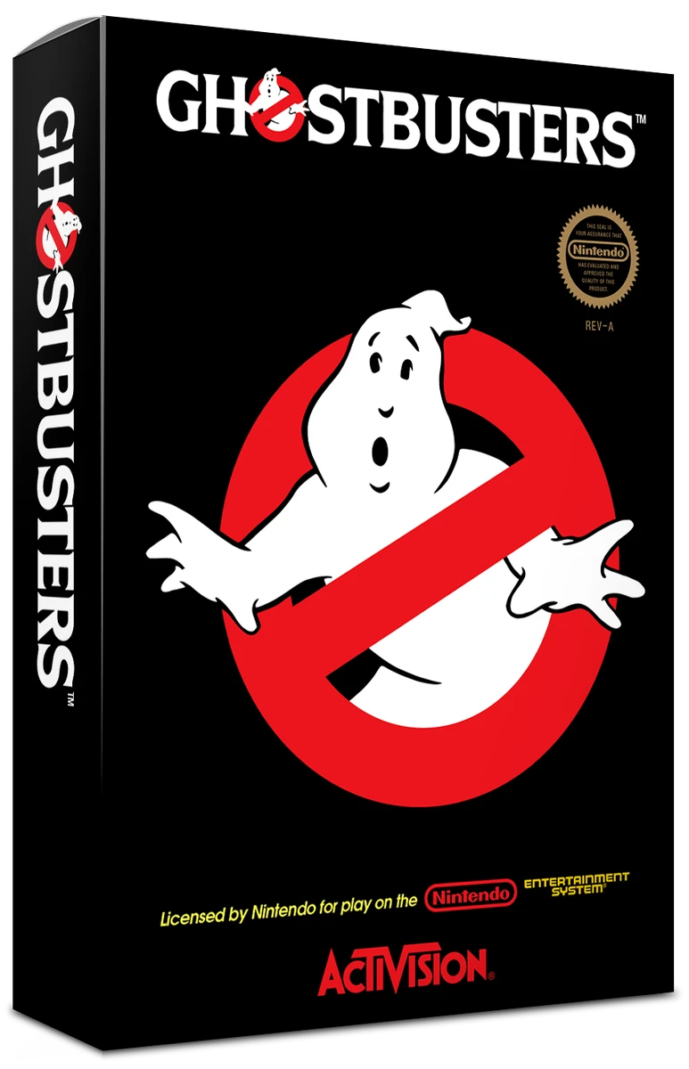 Ghostbusters box art