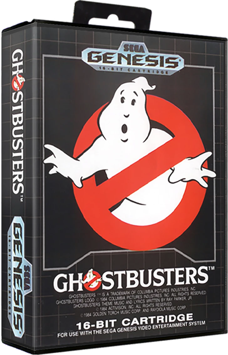 Ghostbusters box art