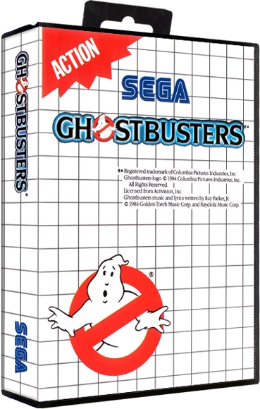 Ghostbusters box art