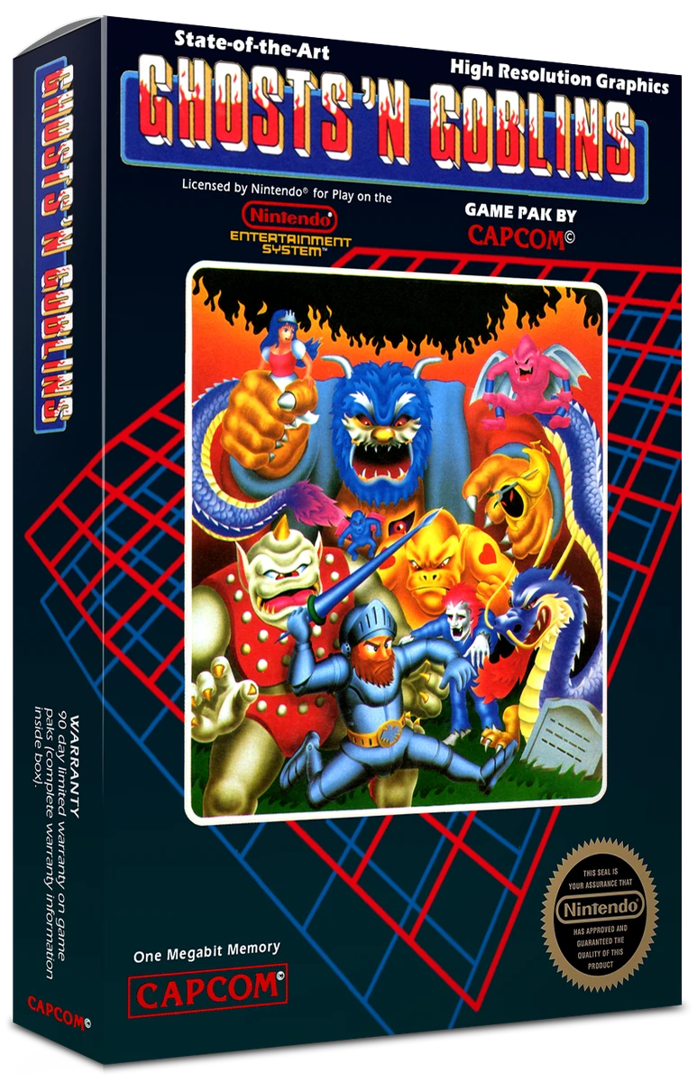 Ghosts 'n Goblins box art