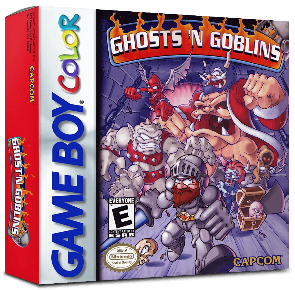 Ghosts 'n Goblins box art