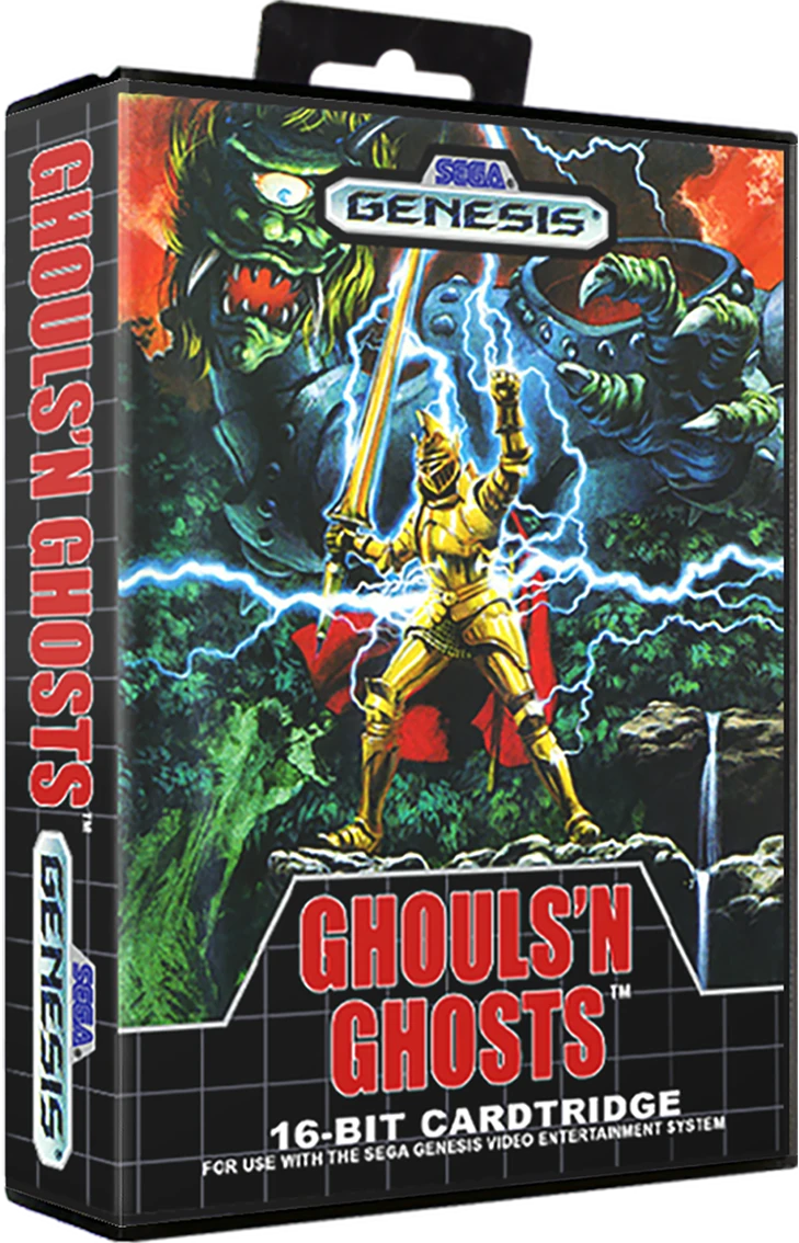 Ghouls 'N Ghosts box art
