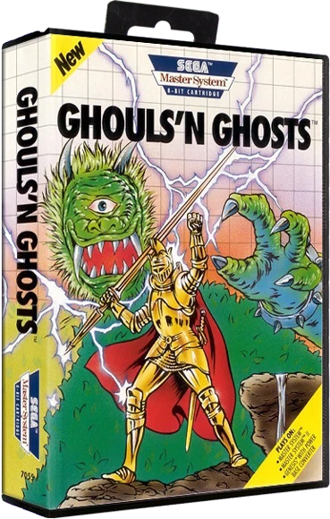 Ghouls N Ghosts box art