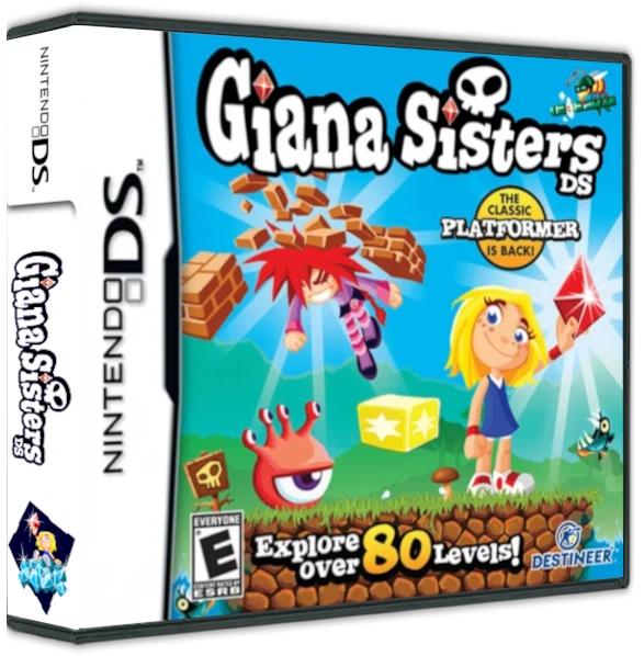 Giana Sisters DS box art
