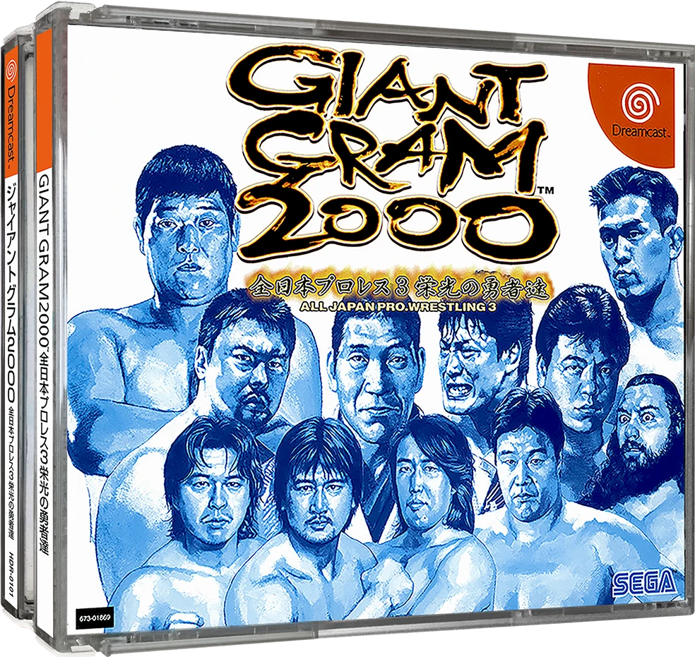 Giant Gram 2000: All Japan Pro Wrestling 3 box art