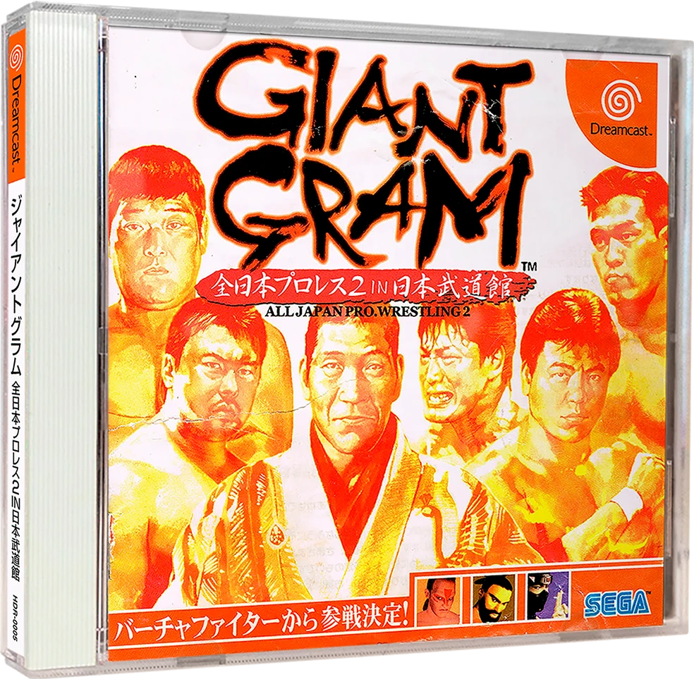 Giant Gram: All Japan Pro. Wrestling 2 box art