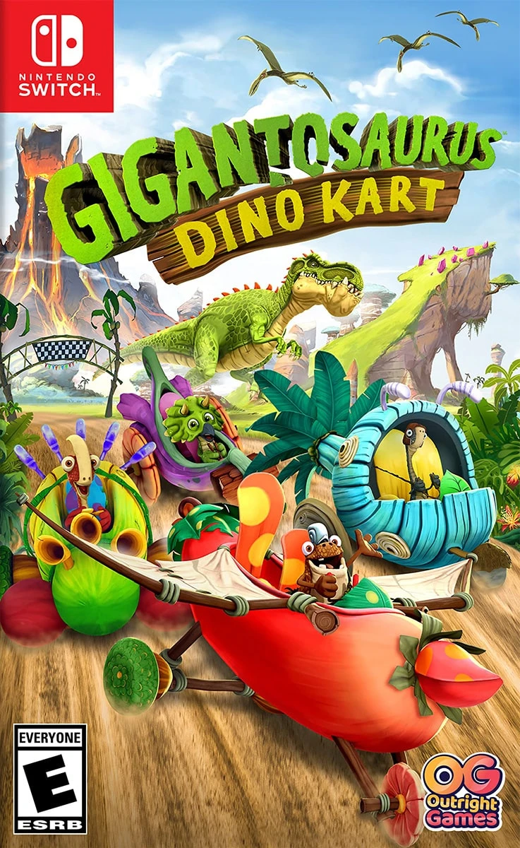 Gigantosaurus: Dino Kart box art