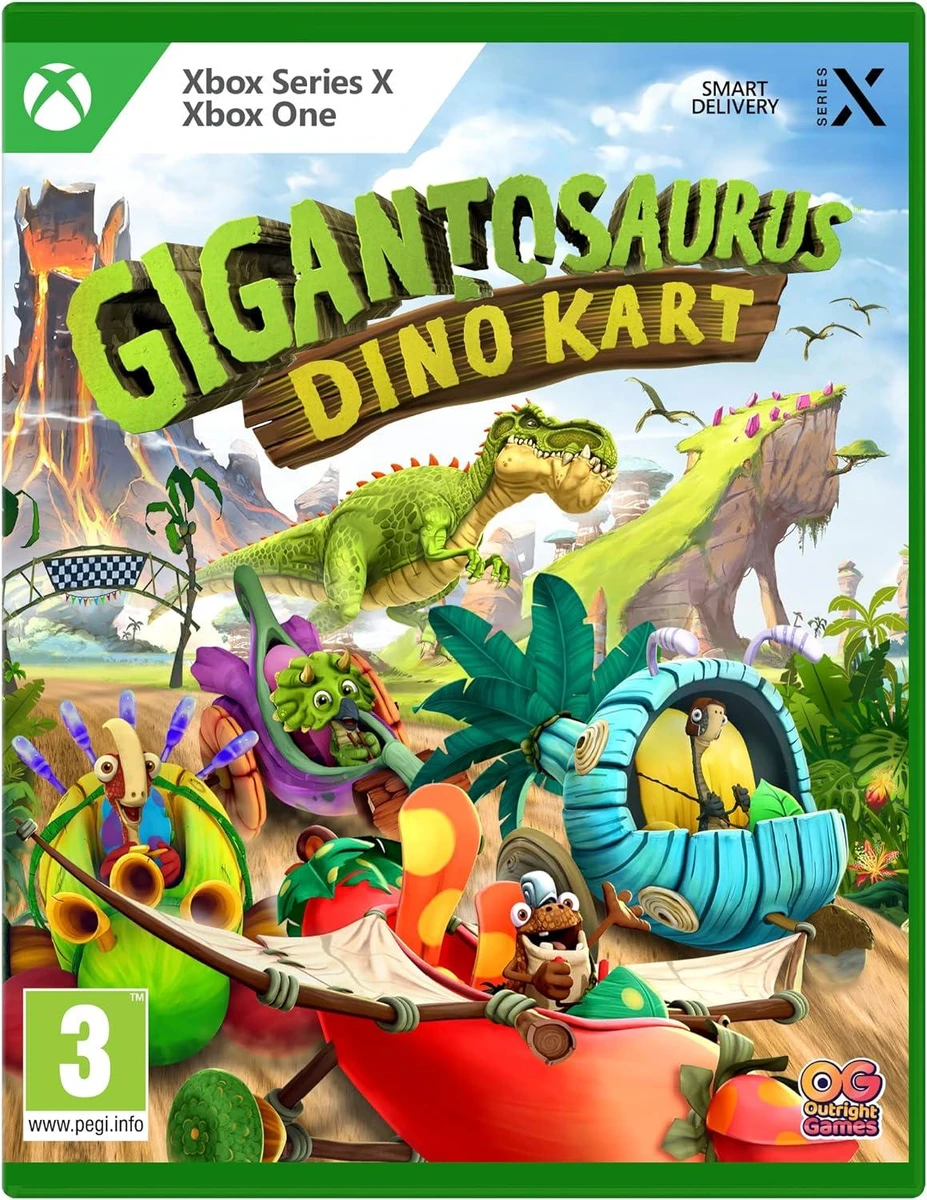 Gigantosaurus: Dino Kart box art