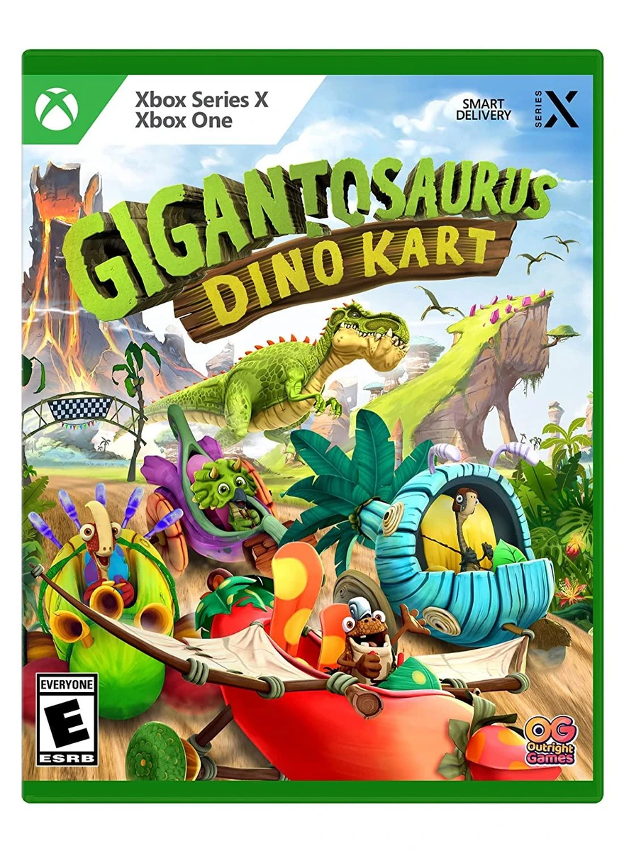 Gigantosaurus Dino Kart box art
