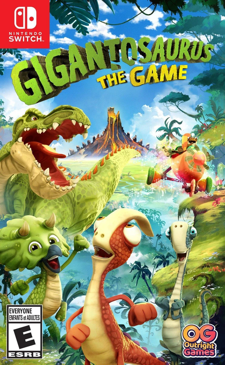 Gigantosaurus: The Game box art