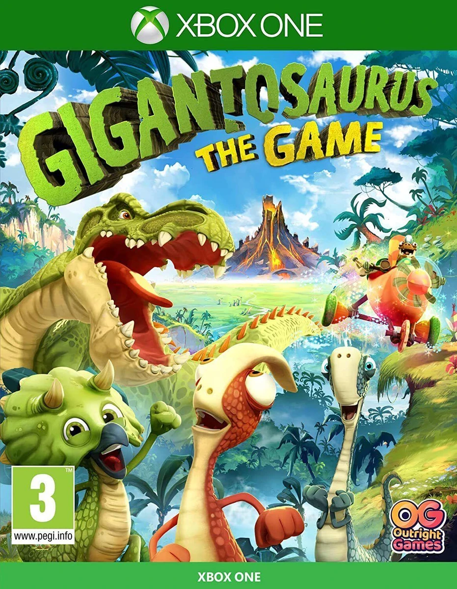 Gigantosaurus: The Game box art