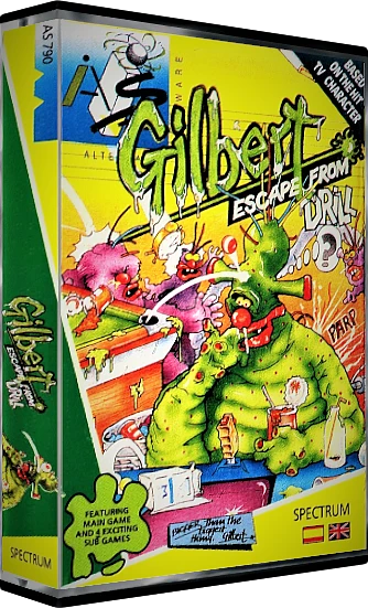 Gilbert: Escape from Drill box art