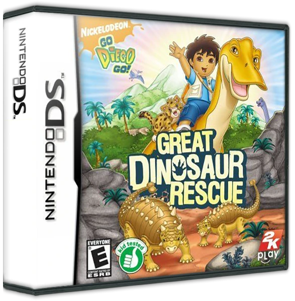 Go, Diego, Go: Great Dinosaur Rescue box art