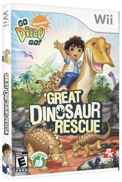 Go, Diego, Go: Great Dinosaur Rescue box art