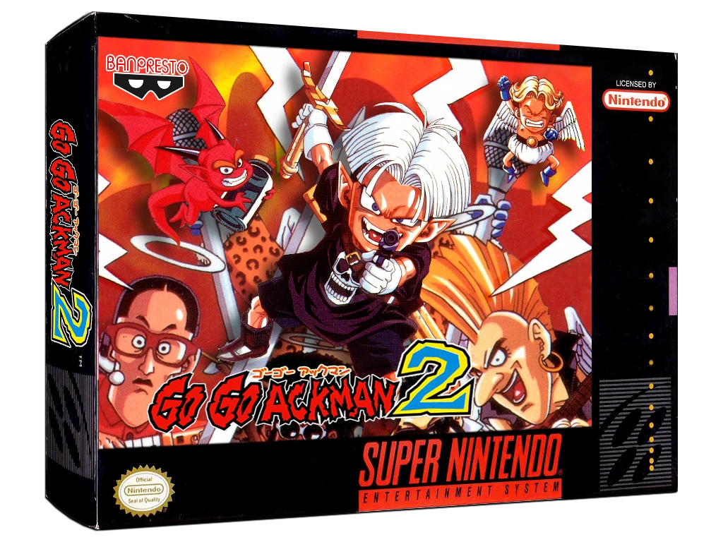Go Go Ackman 2 box art