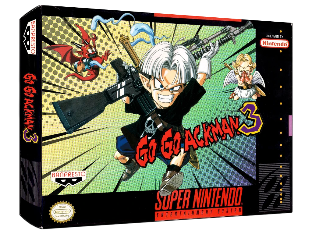 Go Go Ackman 3 box art