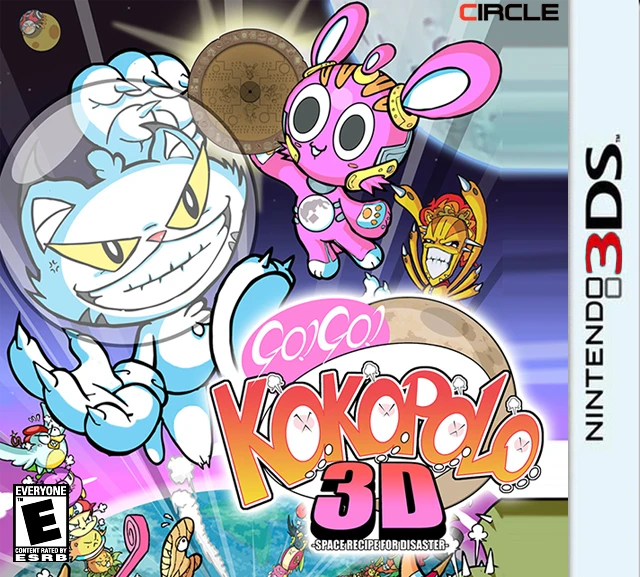 Go! Go! Kokopolo 3D Space Recipe For Disaster box art