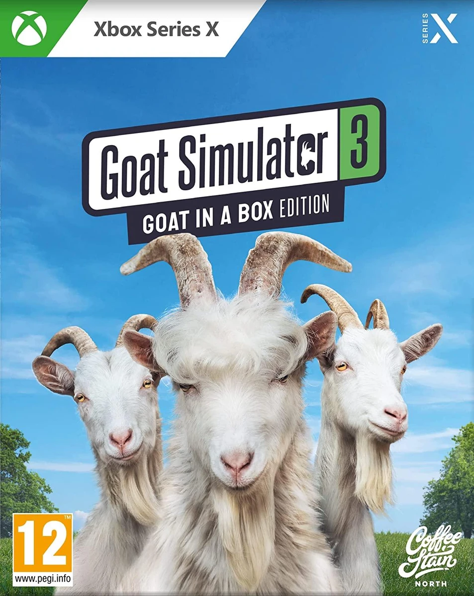 Goat Simulator 3 [Goat In A Box Edition] box art