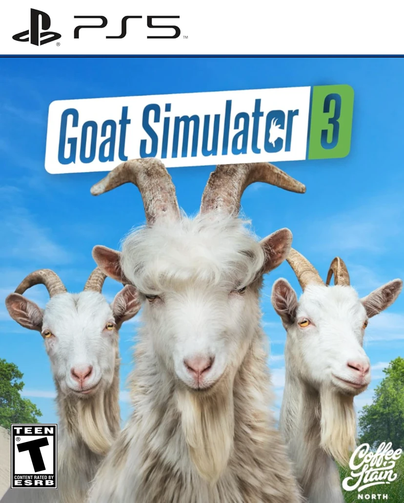Goat Simulator 3 box art