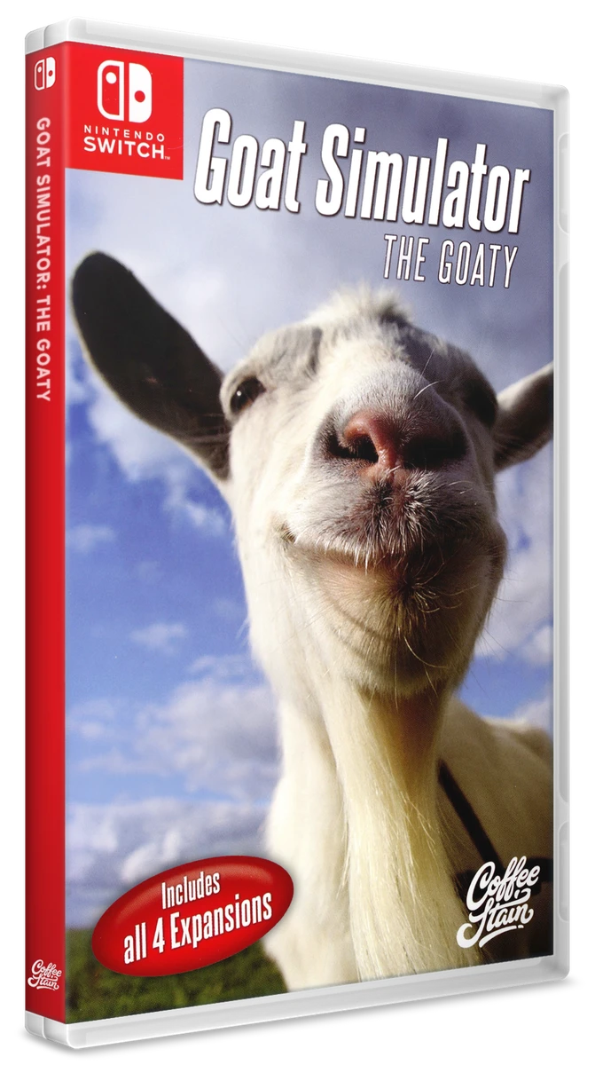 Goat Simulator: The Goaty box art