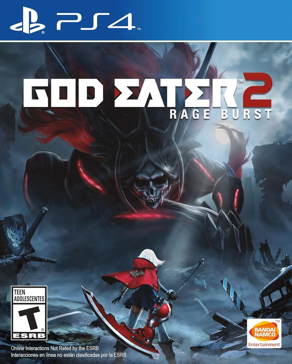 God Eater 2 Rage Burst box art