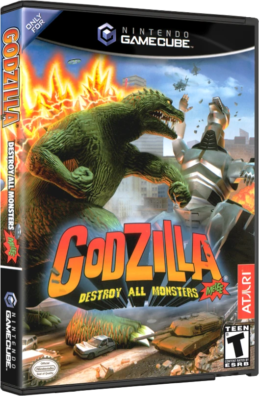 Godzilla Destroy All Monsters Melee [Player's Choice] box art