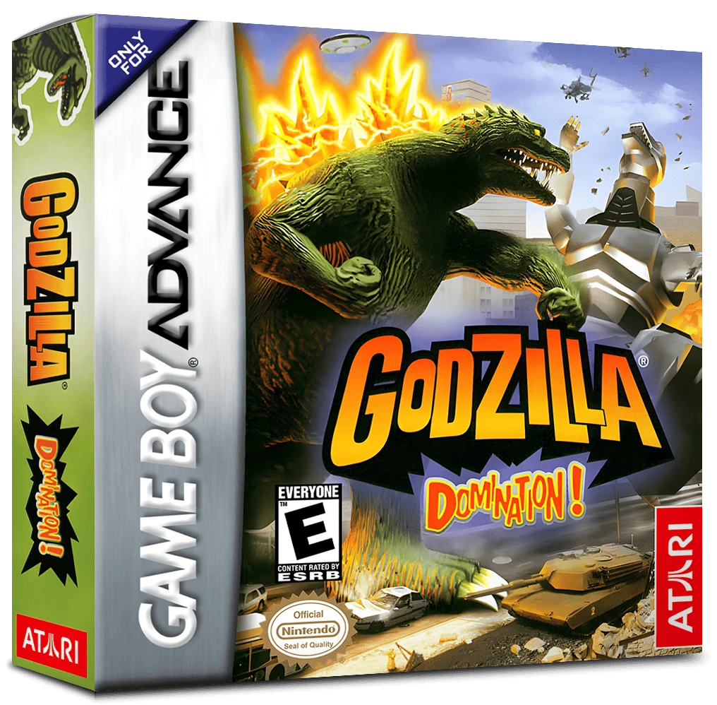 Godzilla: Domination box art