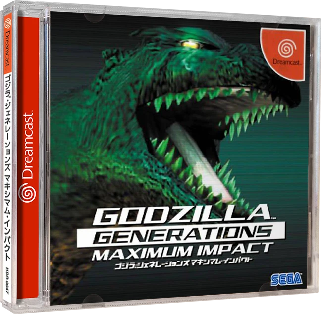 Godzilla Generations: Maximum Impact box art
