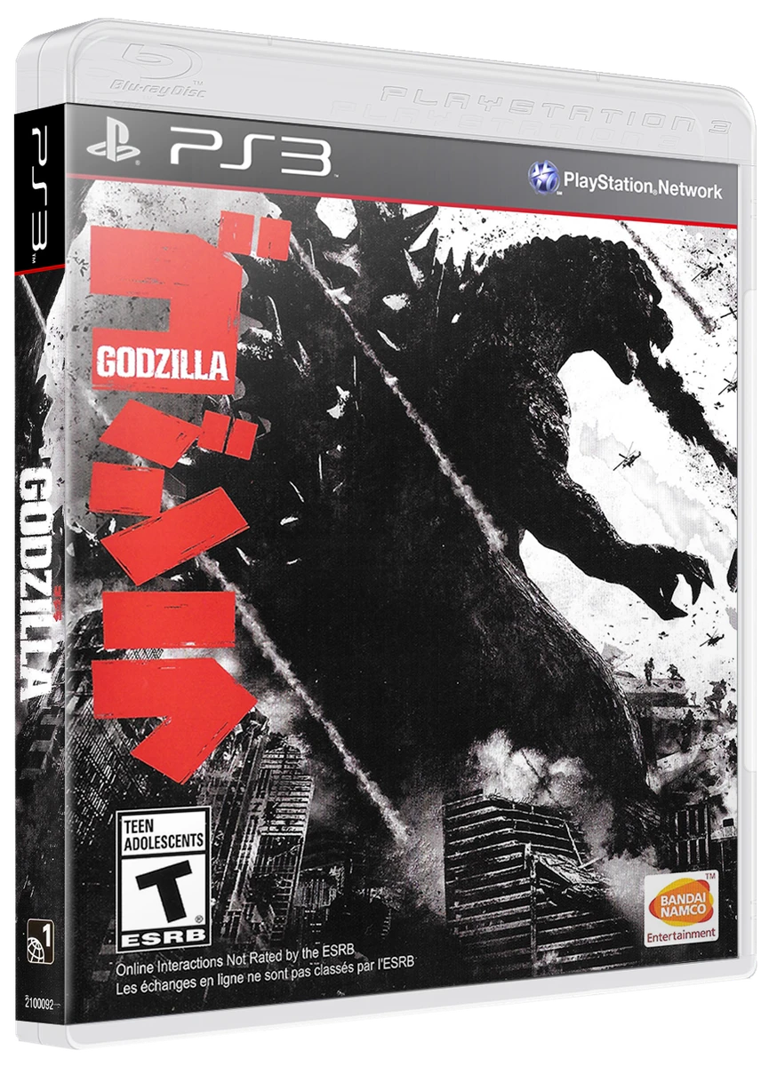 Godzilla box art
